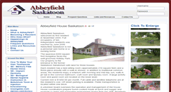 Desktop Screenshot of abbeyfieldsaskatoon.ca